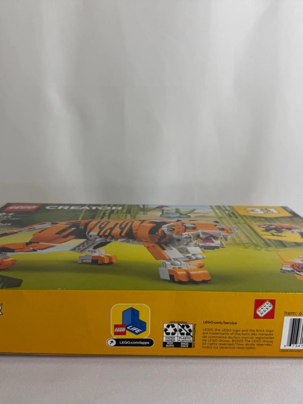 Lego Creator 3 in 1 Majestic Tiger 31129 - Picture 4 of 6